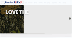 Desktop Screenshot of freedomrvfresno.com